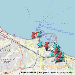 Mappa Via Tripoli, 70132 Bari BA, Italia (2.71632)