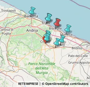 Mappa SS 98 KM 48, 70033 Corato BA, Italia (10.89818)