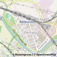 Mapa Benevento