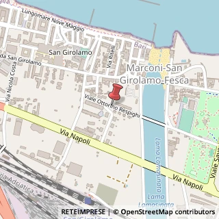 Mappa Viale Ottorino Respighi, 71, 70132 Bari, Bari (Puglia)