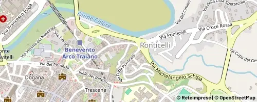 Mappa Benevento