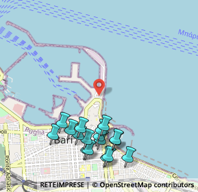 Mappa Piazzale Colombo Cristoforo, 70123 Bari BA, Italia (1.22941)