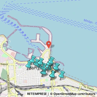 Mappa Piazzale Colombo Cristoforo, 70122 Bari BA, Italia (1.22941)