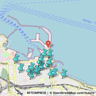 Mappa Piazzale Colombo Cristoforo, 70122 Bari BA, Italia (1.28667)