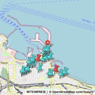 Mappa Piazzale Colombo Cristoforo, 70122 Bari BA, Italia (1.203)