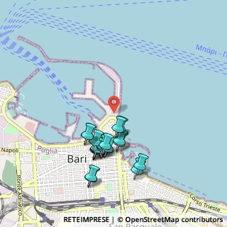 Mappa Piazzale Colombo Cristoforo, 70122 Bari BA, Italia (0.9995)