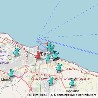 Mappa Piazzale Colombo Cristoforo, 70122 Bari BA, Italia (4.29)