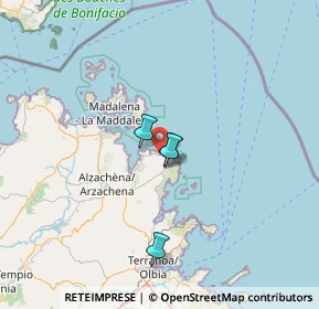 Mappa Via Monti di Capri, 07021 Arzachena SS, Italia (38.04333)