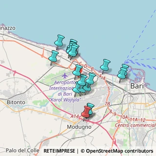 Mappa Via Ermanno Pirè, 70132 Bari BA, Italia (3.0725)