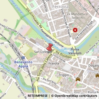 Mappa Via Torre della Catena, 251, 82100 Benevento, Benevento (Campania)