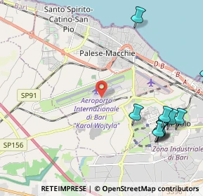 Mappa International Airport-Karol Wojtyla, 70128 Bari BA, Italia (3.14)