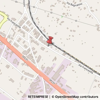 Mappa Via Francavilla, 9, 70033 Corato, Bari (Puglia)