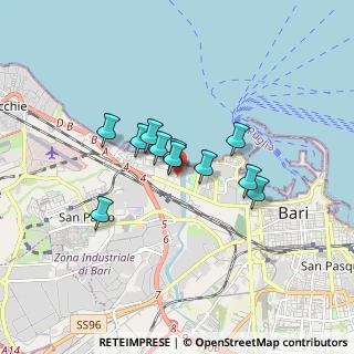 Mappa Viale Respighi Ottorino, 70132 Bari BA, Italia (1.27455)