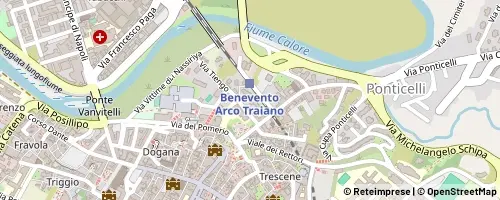 Mappa Benevento