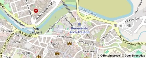 Mappa Benevento