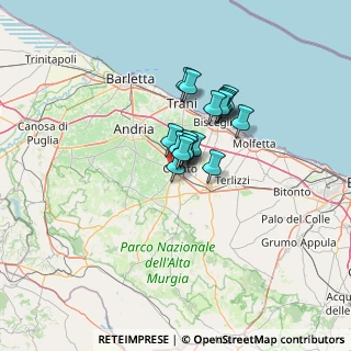 Mappa Via Delle Industrie, 70033 Corato BA, Italia (8.24882)