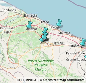 Mappa Via Cisterna Gallina, 70033 Corato BA, Italia (18.80273)