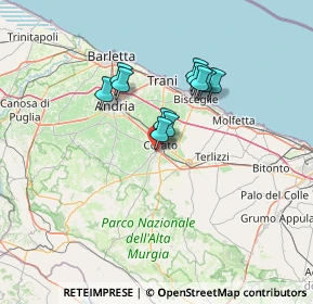 Mappa Via Cisterna Gallina, 70033 Corato BA, Italia (10.71364)