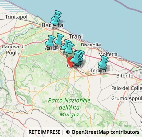 Mappa Via delle Magnolie, 70033 Corato BA, Italia (9.6)