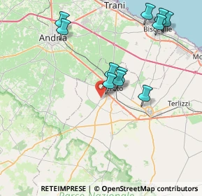 Mappa Via delle Magnolie, 70033 Corato BA, Italia (8.77727)