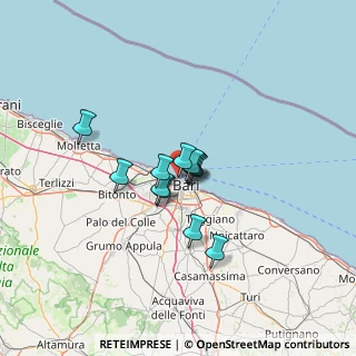 Mappa Via Massaua, 70132 Bari BA, Italia (8.37833)
