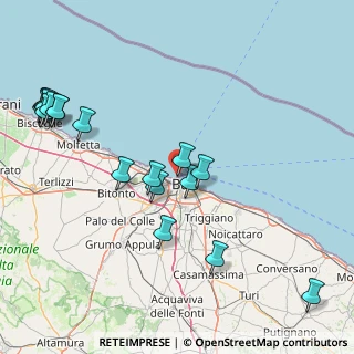 Mappa Via Massaua, 70132 Bari BA, Italia (20.81278)