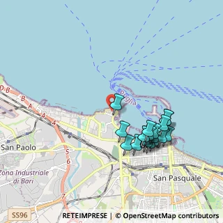 Mappa Via Massaua, 70132 Bari BA, Italia (2.01667)
