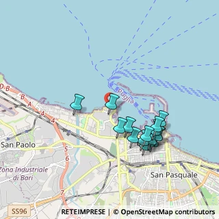 Mappa Via Massaua, 70132 Bari BA, Italia (1.968)