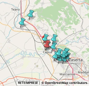 Mappa SNC - LOC, 81041 Vitulazio CE, Italia (7.21938)