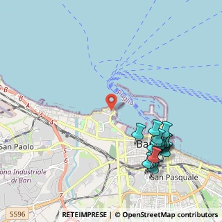 Mappa Via Massaua, 70121 Bari BA, Italia (2.64)