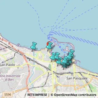 Mappa Via Massaua, 70121 Bari BA, Italia (1.93067)
