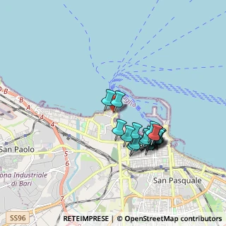 Mappa Via Massaua, 70121 Bari BA, Italia (1.7875)