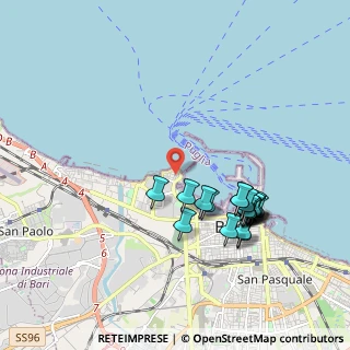 Mappa Via Massaua, 70121 Bari BA, Italia (2.0505)