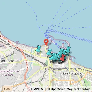 Mappa Via Massaua, 70121 Bari BA, Italia (1.9785)