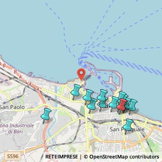 Mappa Via Massaua, 70121 Bari BA, Italia (2.55933)