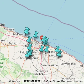 Mappa Via Massaua, 70121 Bari BA, Italia (13.70176)