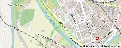 Mappa Benevento