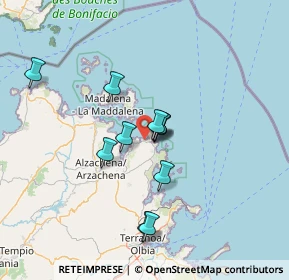 Mappa Via del Germano Reale, 07021 Arzachena SS, Italia (11.68818)