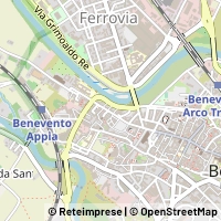 Hartă Benevento