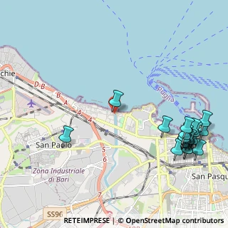 Mappa Via Niccolò Van Westerhouth, 70132 Bari BA, Italia (3.015)