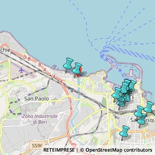Mappa Via Van Westerhouth, 70132 Bari BA, Italia (3.09429)