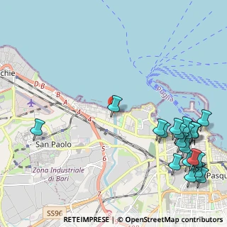 Mappa Via Niccolò Van Westerhouth, 70132 Bari BA, Italia (3.23)