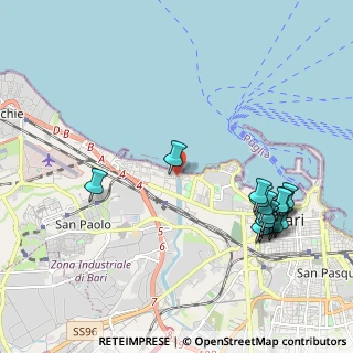 Mappa Via Van Westerhouth, 70132 Bari BA, Italia (2.54188)