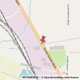 Mappa Km. 195.100 Strada St. Appia, Vitulazio, CE 81041, 81041 Agnena CE, Italia, 81041 Vitulazio, Caserta (Campania)