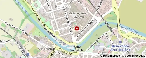 Mappa Benevento