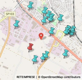 Mappa Contrada Maccarone Zona Ind.le, 70033 Corato BA, Italia (0.596)