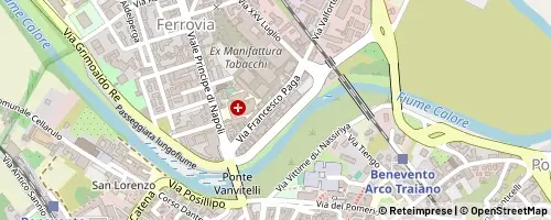 Mappa Benevento