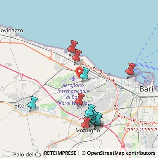 Mappa Bari, 70128 Bari BA, Italia (4.84533)