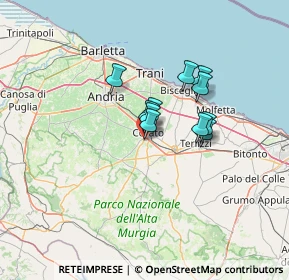 Mappa Via S. Magno, 70033 Corato BA, Italia (9.14091)