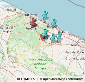 Mappa Via S. Magno, 70033 Corato BA, Italia (9.70545)